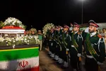 مراسم استقبال از پیکر استاد محمود فرشچیان در اصفهان