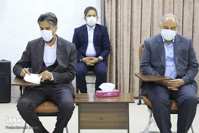 دیدار اعضای قرارگاه امنيت غذايی خراسان‌جنوبی با حجت الاسلام عبادی