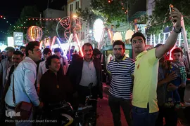 آذین بندی معابر به مناسبت نیمه شعبان- تهران
