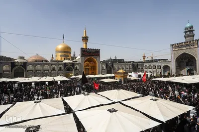 عزاداری شب شهادت امام رضا(ع) در مشهد