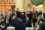 عزاداری شب تاسوعای حسینی در حرم شاهچراغ (ع)