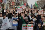 مراسم تجمع مردم اهر در سوگ رهبر شهید انقلاب