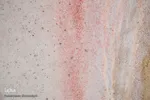 دریاچه نمک حوض سلطان به رنگ سرخ
