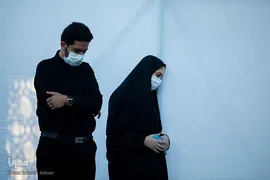 خیمه سوزان غروب عاشورا در میدان امام حسین(ع)