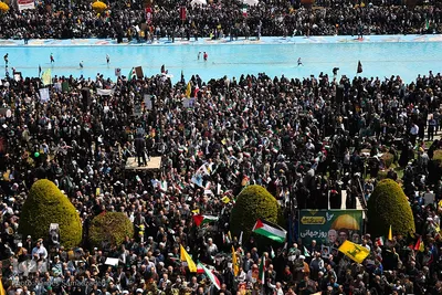 مراسم راهپیمایی روز قدس در اصفهان