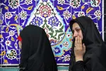 تعويض پرچم گنبد امامزاده علي بن جعفر(ع)