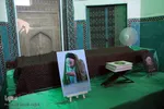 تشییع پیکر آیت الله علاقه بند در یزد