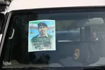 تشییع پیکر شهید «حسین سامی‌مقام» در اصفهان