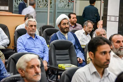جلسه قرآن در حسینیه امام رضا(ع) اهواز
