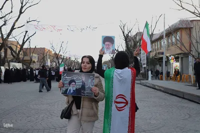 راهپیمایی محکومیت اقدامات تروریستی آمریکا و رژیم صهیونیستی در تبریز