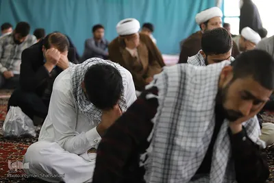 مراسم یادبود شهدای حرم رضوی