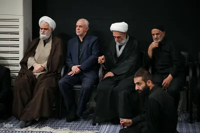 مراسم عزاداری شب تاسوعا در حسینیه امام خمینی(ره)