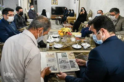 دیدار اعضای جهاددانشگاهی البرز با خانواده شهید دانشجو«مجید قربانی‌پور»