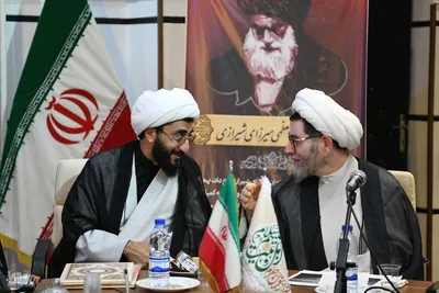 مراسم اختتامیه ششمین همایش «حوزه انقلابی حوزه منتظر» در حرم شاهچراغ(ع)