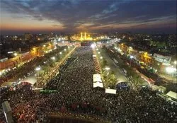 Un mare di fede nella Santa Karbala