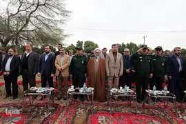 رونمایی از تندیس سردار سلیمانی در اهواز