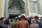ورود پیکر 10 شهید گمنام به کرمان