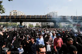 تشییع پیکر مطهر ۱۵۰ شهید دفاع مقدس