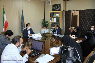 نشست خبری داود پاک طینت مدیر مرکز اسناد و کتابخانه ملی استان یزد