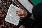 جزءخوانی قرآن کریم در حرم مطهر امام رضا(ع)
