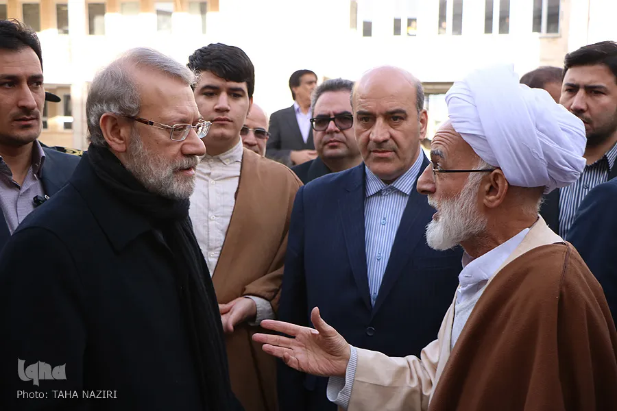 بازدید رئیس مجلس شورای اسلامی از مجتمع حوزوی خاتم‌الانبیاء(ص) اراک