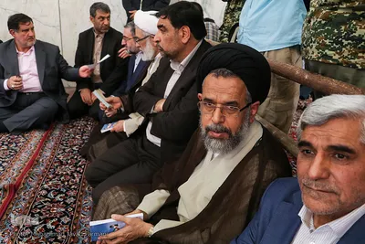 مراسم بزرگداشت شهدای حمله تروریستی تهران