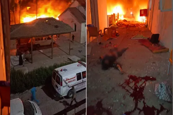 مجزرة جديدة بغزة..500 شهيد في قصف إسرائيلي على مستشفى المعمداني + فيديو