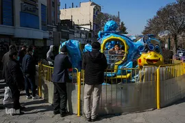 مشهد در وضعیت نارنجی کرونایی