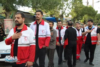مراسم جاماندگان اربعین حسینی در ملایر