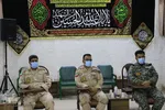 دیدار جمعی از فرماندهان نظامی خراسان جنوبی با حجت‌الاسلام علیرضا عبادی