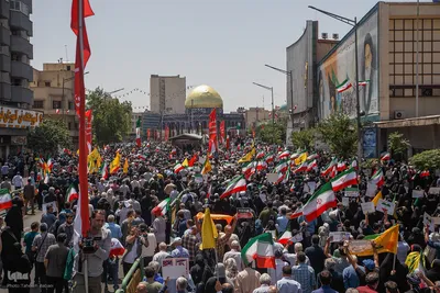 راهپیمایی «جمعه خشم و نصر» در تهران