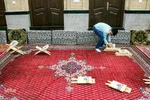 جزءخوانی قرآن در حسینیه آیت‌الله سید عدنان غُریفی خرمشهر