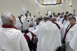 کاروان ویژه جانبازان احرام بستند و عازم بیت الله الحرام شدند
