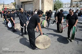 عزاداری عاشورای حسینی در حرم مطهر حضرت عبدالعظیم حسنی (ع)