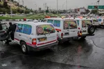 مراسم استقبال از ۱۲ شهید گمنام دوران دفاع مقدس در شیراز