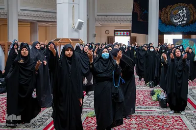 ظهر شهادت حضرت علی علیه السلام در حرم شاهچراغ