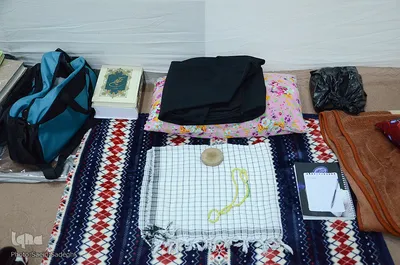 مراسم اعتکاف در مسجد جامع تبریز
