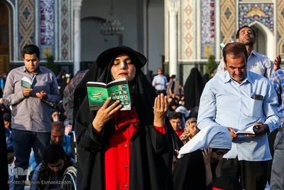 مراسم دعای عرفه در حرم مطهر رضوی
