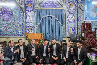 محفل انس با قرآن در مسجد امام جعفرصادق(ع) اهواز 