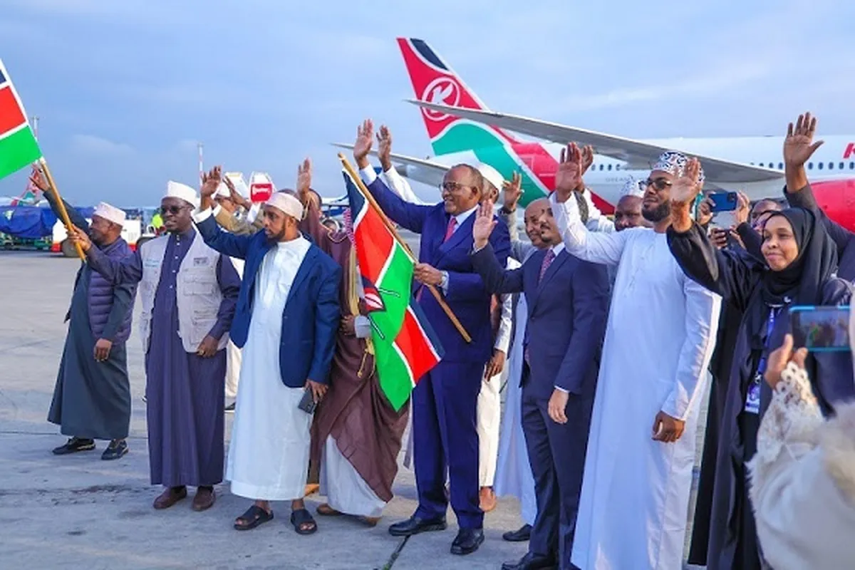 Msafara wa kwanza wa Wakenya wanaoelekea Hija