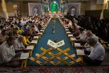 اجرای جزءخوانی در مسجد جامع امام جعفرصادق(ع) شهر اندیشه