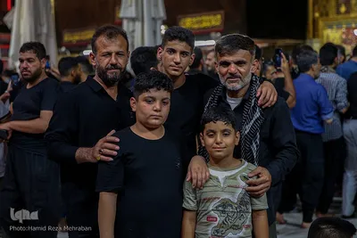 آستان مقدس علوی در ایام اربعین