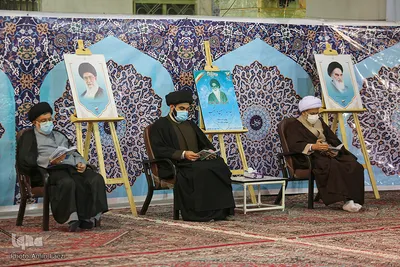 مراسم بزرگداشت شهید دستغیب در حرم شاهچراغ (ع)