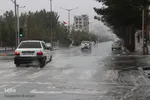 بارش باران در بیرجند