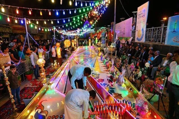 أكثر من 3 ملايين زائر يحيون ذكرى ولادة الإمام المهدي(ع) في كربلاء + صور