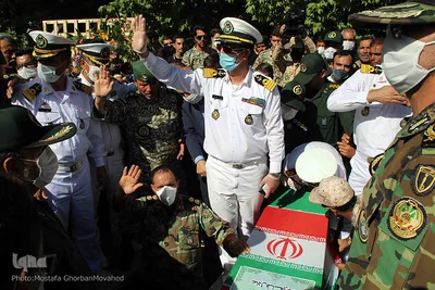 تشییع و خاکسپاری شهید «عادل قاسم‌زاده» در شهرستان اهر
