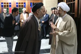 مراسم بزرگداشت سومین روز ارتحال مرحوم آیت‌الله واعظ‌زاده خراسانی