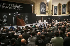 دومین شب مراسم عزاداری حضرت زهرا سلام‌الله‌علیها در حسینیه امام خمینی(ره)