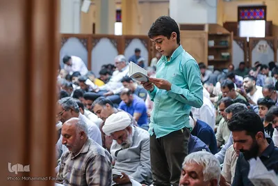 مراسم دعای عرفه در حرم مطهر شاهچراغ (ع)