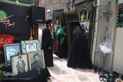 رسم عزاداری سنتی روضه در خانه مدرسی